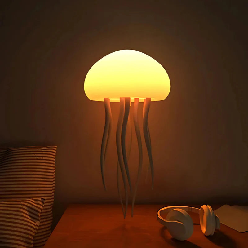 JellyLight™ Denizanası Gece Lambası – Okyanus Havası, Huzur ve Dekor Bir Arada